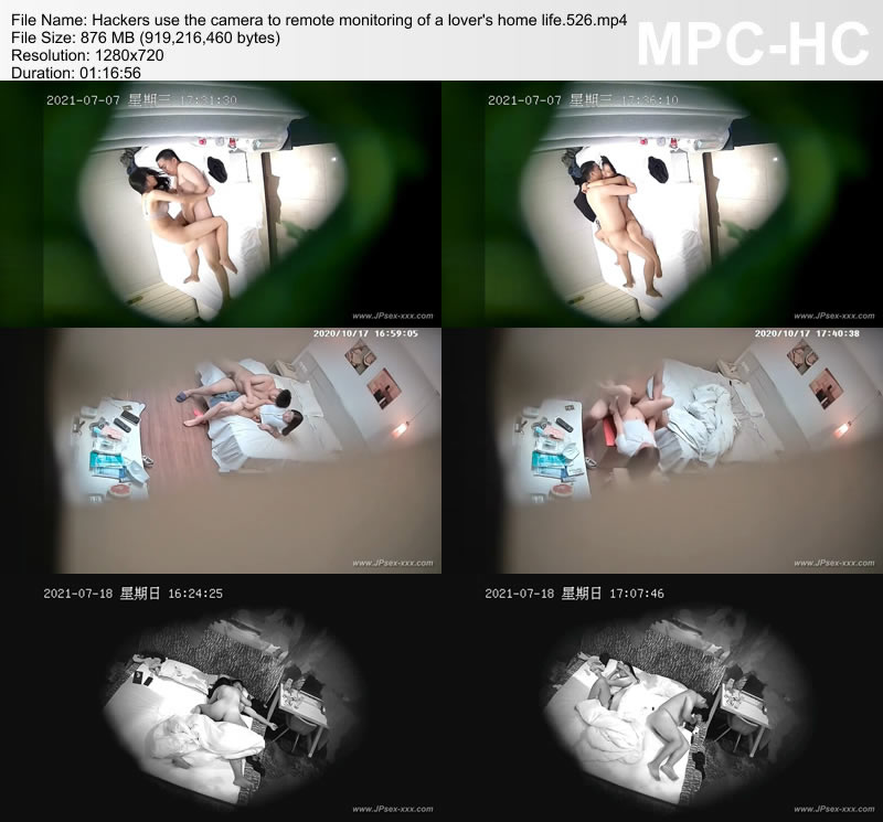Hackers use the camera to remote monitoring of a lover's home life.526